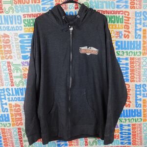 Chris Stapleton All American Road Show 2024 Tour Zip Hoodie Size XL Double Sided